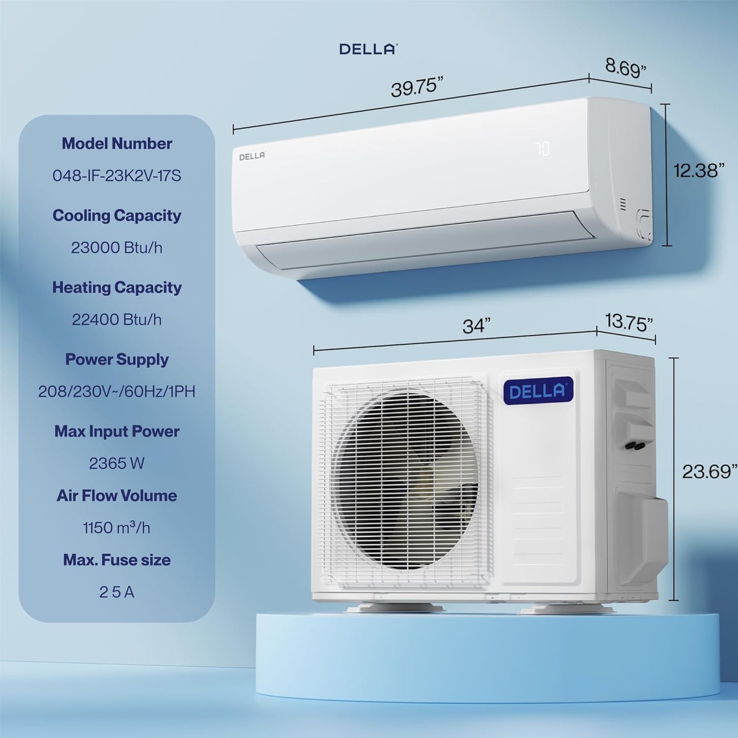 ZONE DIY Ductless Mini Split MK1