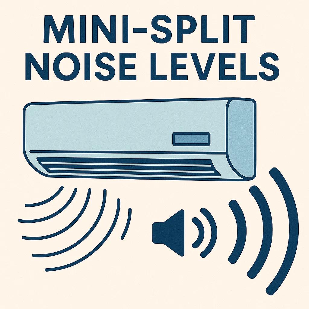 How Loud Are Mini Splits? — illustrated guide covering technology for DIY mini split and heat pump owners