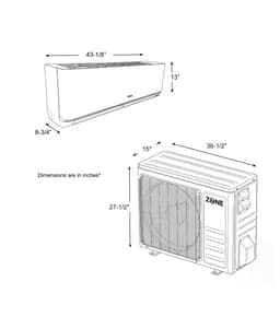 Wall Mount Unit Dimensions