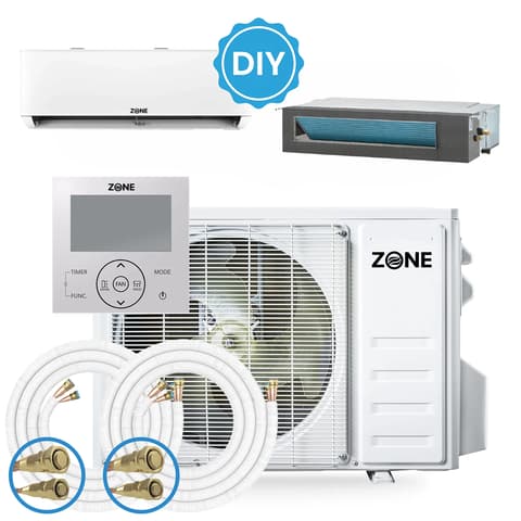 DIY Concealed Duct Multi Zone Mini Splits: We compare MrCool Cooper Hunter Zone Air Official 2026