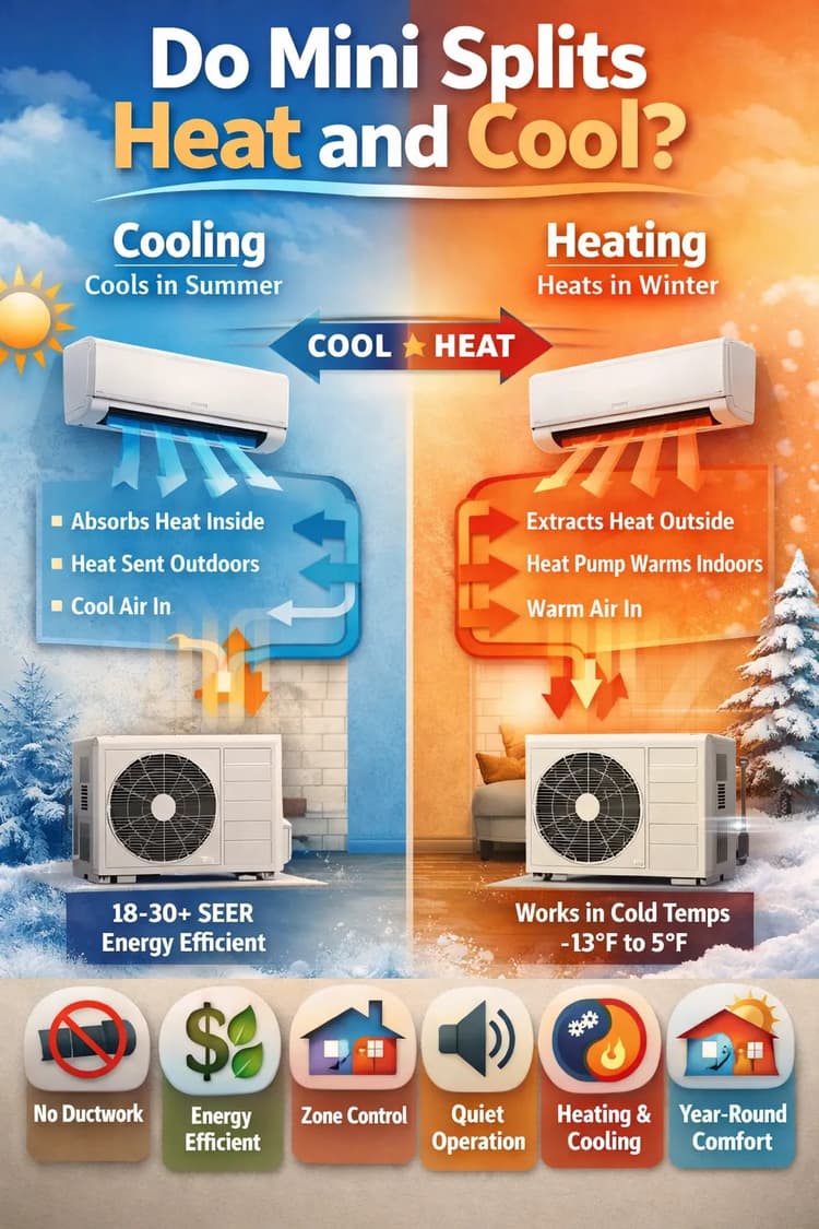 Do Mini Splits Heat and Cool?