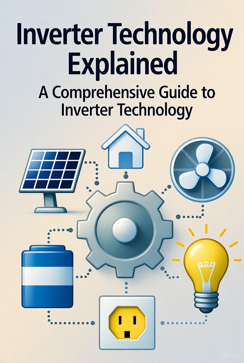 Inverter technology explained diagram showing how variable-speed compressors optimize efficiency