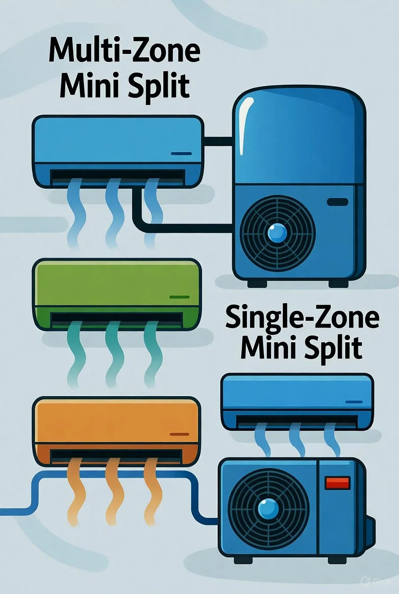 How Do Multi Zone Mini Splits Work?