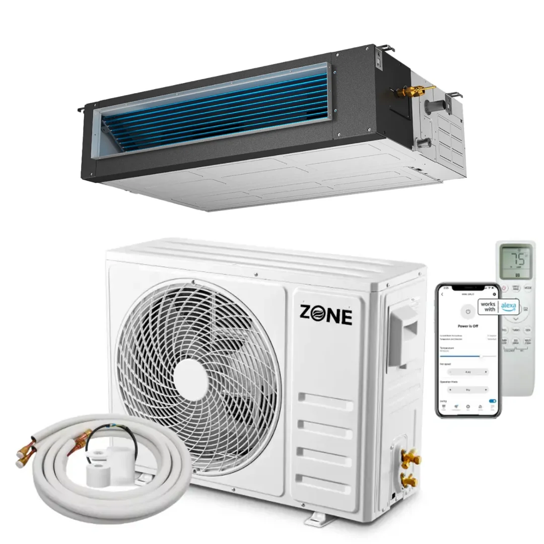 Zone 9K Concealed Ducted Mini Split
